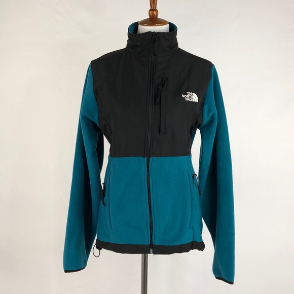 The North Face Other - The North Face Blue & Black Fleece Zip-Up Jacket